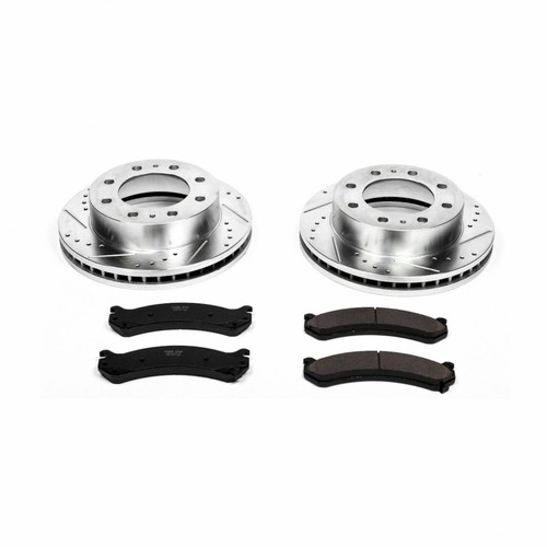 Power Stop Brake Kit For GMC Sierra 3500 HD 2007-2010 Front Z23 Evolution Sport - Picture 9 of 9