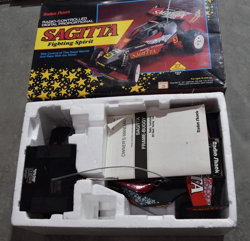 Radio Shack Sagitta Rc Car Fighting Spirit In Original Box (read) - Picture 4 of 7