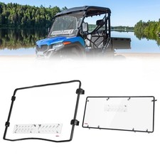 2 IN 1 Front + Rear Windshield W/Sliding Vent...