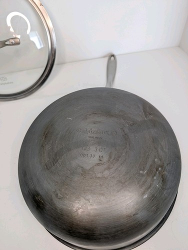 Calphalon Contemporary Hard‑Anodized 3 Qt Sauté/Chef Pan w/ Lid – Model 143, USA - Picture 4 of 6