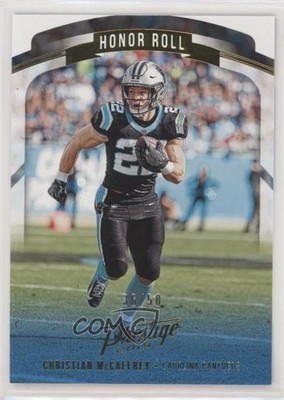 2019 Panini Prestige Honor Roll Xtra Points Gold 36/50 Christian McCaffrey o7m