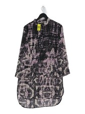 Religion A-Line Midi Dress S in Black