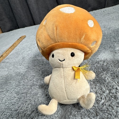 Jellycat FUN-GUY OZZIE Soft Plush Toy CUTE Mushroom Stuffed Shroom FUNGI Mini - Picture 3 of 14