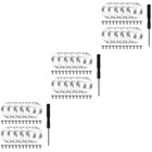  3 Sets Stainless Steel Lid Opener Bottle Insert Hardware for Wood