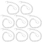  8-teilige Toiletten-Klappenkette: Universelle Klappenkette aus Edelstahl,