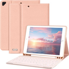 For Ipad 9Th Gen 2021 Case with Keyboard, 10.2 Inch, for Ipad 8Th/7Th Gen/Air 3/