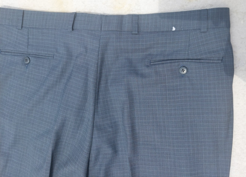 Polo University Club Ralph Lauren FAIRWIN Gray Pleat Wool Dress Pant Men 40 x 30 - Picture 9 of 19