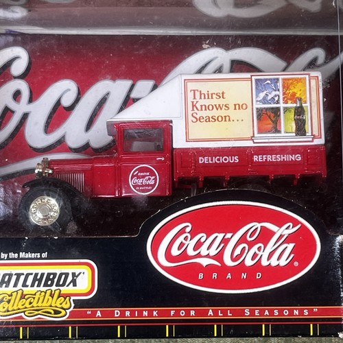 Mattel 1932 Ford Model AA Truck Matchbox Diecast Collectible Coca-Cola from 1999 - Picture 9 of 10