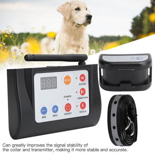 Wireless Dog Fence Electric Waterproof Training Collar Mit Reflektierenden UB - Bild 5 von 24