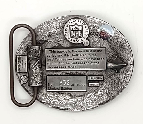 Tennessee Titans 1999 hebilla de cinturón - Imagen 2 de 4