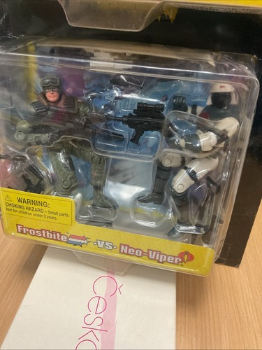 GI Joe vs Cobra Value 2 Pack Snake Eyes & Storm Shadow + Frostbite & Neo-viper - 第 4/5 張圖片