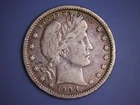 1908-O BARBER QUARTER__RARE SILVER COIN__VG/F__SEMI KEY LOW MINTAGE MORGAN STYLE
