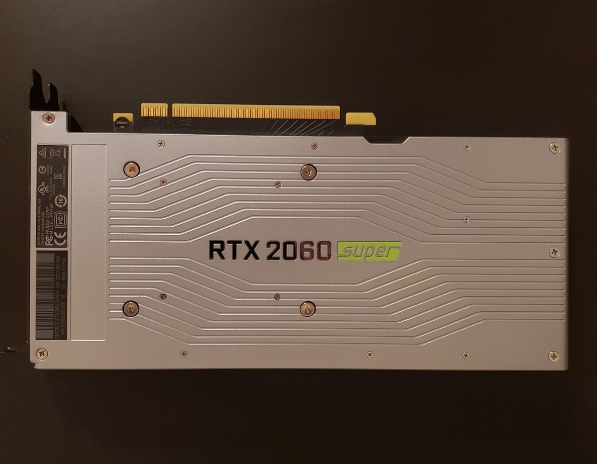 NVIDIA GeForce RTX 2060 Super 8GB GDDR6 Graphics Card NVIDIA GeForce RTX 2060 Super 8GB GDDR6 Graphics Card