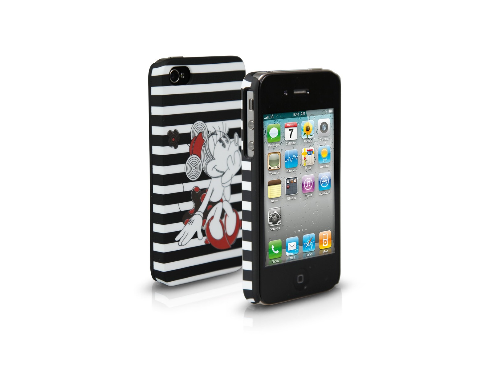 Чехол-клипса PDP Disney для iPhone 4 и 4S, Минни Маус