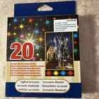Lemax Super Bright Multicolor 20ct Flashing Light String J2