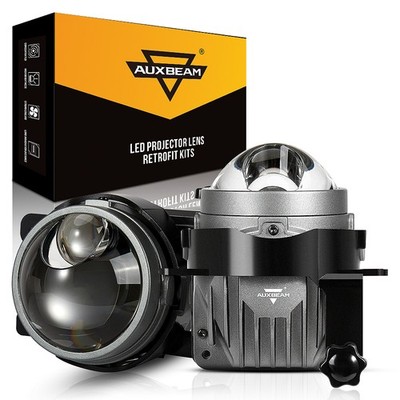 AUXBEAM For Honda Pilot 2019-2022 3'' 86W Bi LED Fog Lights HD Lens High/Low Beam