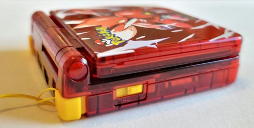 Nintendo Game Boy Advance SP Scizor Pokemon IPS Screen M2 Boxed Backlit Console - Picture 13 of 13