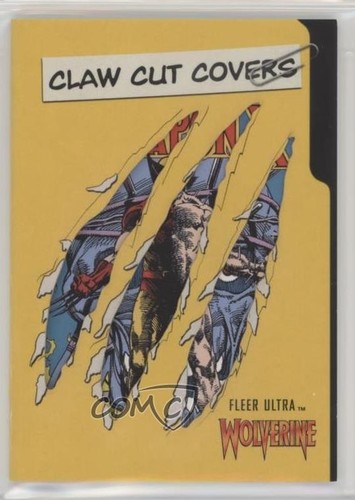 2023 Fleer Ultra Wolverine Claw Cut Covers 6/50 Marvel Comics Presents #72 - Picture 1 of 3