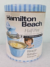 Hamilton Beach 68550E Half Pint Blue Soft Serve Ice Cream Maker