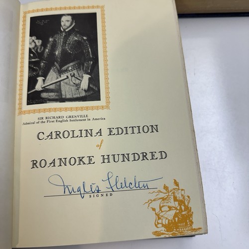 Roanoke Hundred by Inglis Fletcher - Signed Limited Carolina Edition 1st Edition - Picture 9 of 16