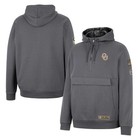Men's Colosseum Charcoal Oklahoma Sooners Oht Military Appreciation Quarter-Zip