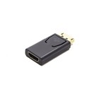 Supporto convertitore da DisplayPort maschio a adattatore femmina 1080P (nero)