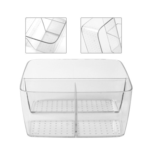 Caja de almacenamiento de escritorio gabinete de baño organizador mostrador organizadores y - Imagen 9 de 12