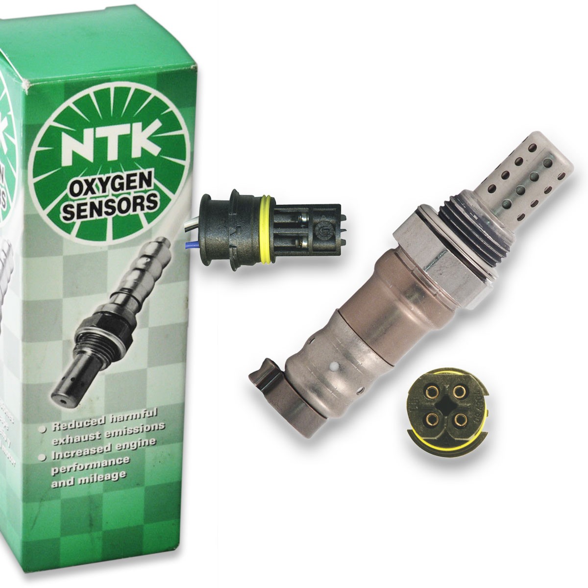 NGK NTK Downstream Left O2 Oxygen Sensor for 2007 Mercedes-Benz E280 3.0L V6 bg
