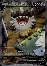 Galarian Perrserker V (Alternate Full Art) Ultra Rare Lost Origin 184/196