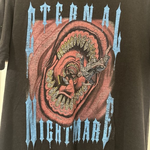 1989 Vintage Vio-lence Eternal Nightmare Album Tee Rockware Size Large - Picture 2 of 6