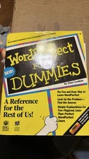WordPerfect For Dummies Computer Book Dan Gookin IDG BOOKS Guide