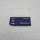 Genuine Sony Memory Stick Magic Gate 128Mb Msh-128 Long Memory Card Tested