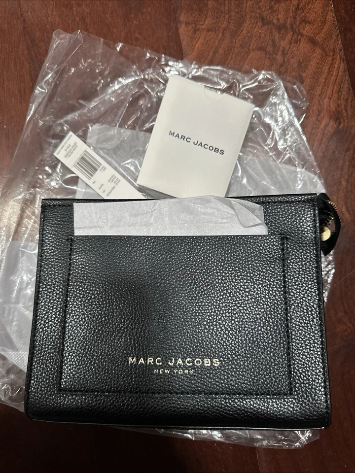 Bolso de cosméticos de cuero para mujer Marc Jacobs The Grind Foto 2 de 4