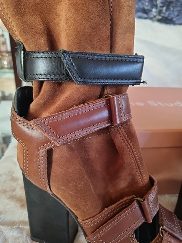 Damen Echt Leder Gladiator Schuhe,ACNE STUDIO,GR.37,SEHR SCHÖN !!! - Bild 2 von 9