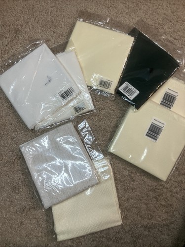 LOT OF 8 BREAD COVERS - 6 CHARLES CRAFT - 2 MCG - 18” X 18” Various Colors NEW - Picture 7 of 11