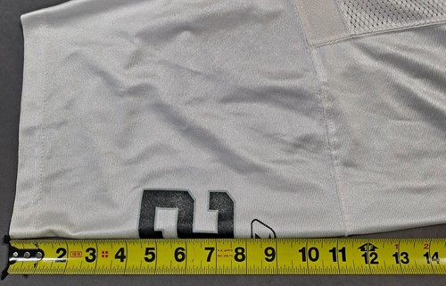 Reebok Las Vegas Raiders Darren McFadden #20 White Jersey Vintage Fade Suze 2XL - Picture 9 of 10