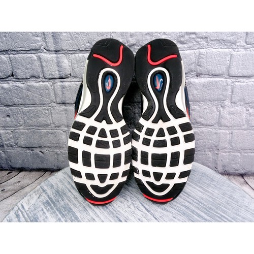 Nike Air Max 97 SE "Alter and Reveal" Black Bright Crimson Men 8 Women 9.5 Used - Picture 8 of 15