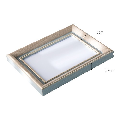 Modern Wall Hanging Resin Frame 6x8 inch Perfect for Showcasing Memories - Picture 20 of 50