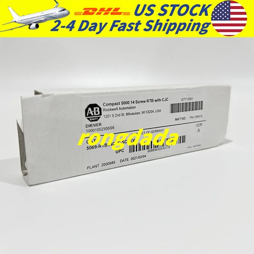 New Allen Bradley 5069-RTB14CJC-SCREW Compact 5000 14 Screw RTB with CJC AB - Picture 5 of 6