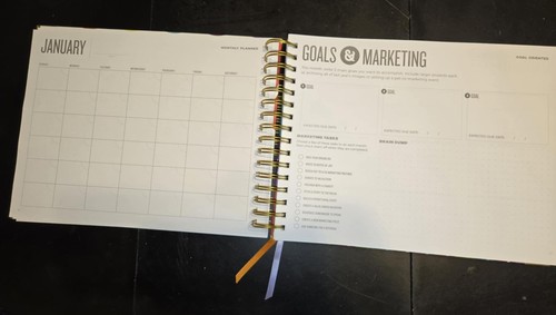 52 Week Planner Book Calendars-Action Before Distractions-new Never Used - Picture 9 of 19