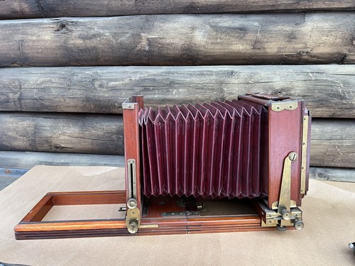 Eastman Kodak View No.2 Improved Model 5x7 Camera Plus Lens - Picture 13 of 24