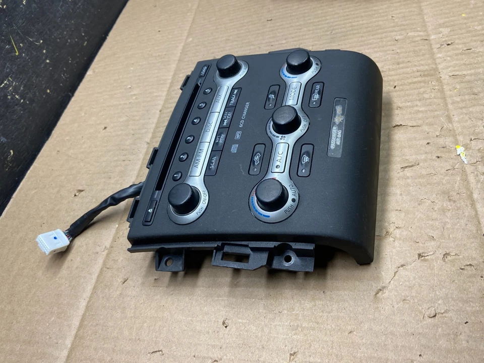 2010 - 2014 Nissan Murano Temperature Climate A/C AC Control Panel u6019 DG - Image 3 of 4