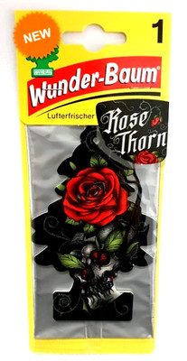 5 x original WUNDERBAUM   ROSE THORN air freshener fragrance tree air freshener