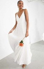 ASOS Womens White Maxi Dress