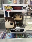 Funko Pop! Vinyl Stranger Things Joyce Vinyl Figure #436 Sligh Crease.