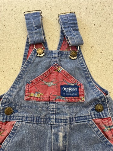 Mono vaquero vintage OshKosh B’Gosh niños talla 3T - Imagen 3 de 3