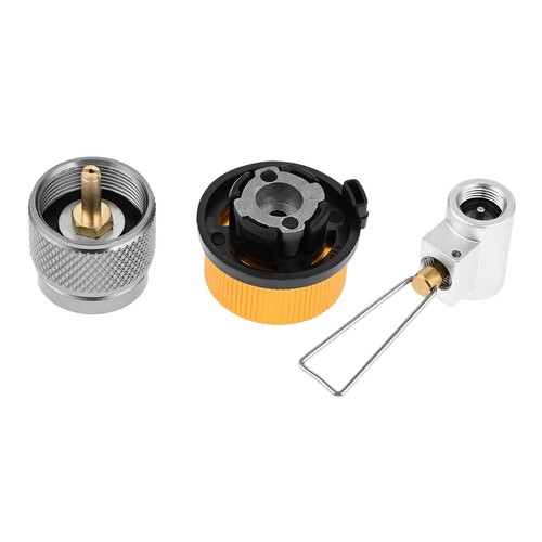 Camping Stove Gas Adapter Butane Canister Refill Adapter EN417 Mapp Gas Can - Picture 3 of 10