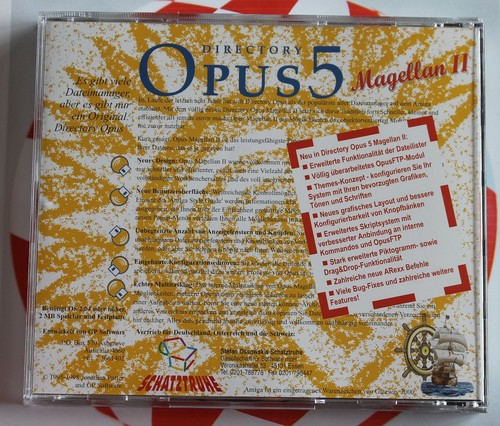 Katalog CD Opus 5 Magellan II (Amiga, 1998, Jewel-Case) - Zdjęcie 2 z 4