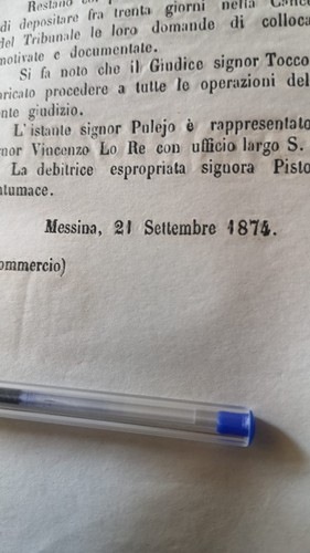 1874 COLLEZIONISMO CARTACEO - Imagen 2 de 2