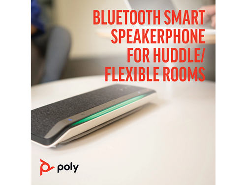 Poly Sync 40+ Microsoft Teams Certified USB-A USB-C Speakerphone +BT700 USB-A - Zdjęcie 10 z 10